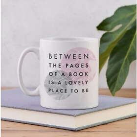 Litterär Mugg "Between The Pages" Marmordesign