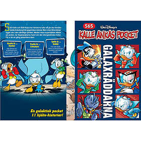 Kalle Ankas Pocket 565. Galaxräddarna (häftad)