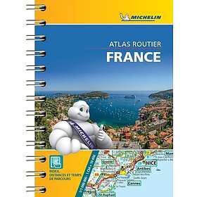 France Mini Atlas (bok, spiral, eng)