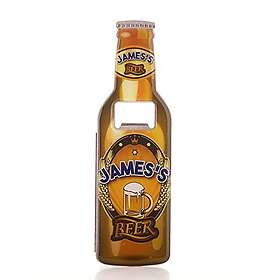 Boxer Gifts gåvor James Beer flasköppnare, rostfritt stål flera färger, 18,5 x 5,8 x 0,4 cm