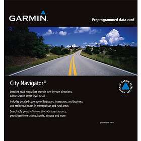 Garmin City Navigator Europa Nt-microSDT-/SDT-kort