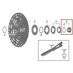 Shimano Lock Ring &Spacer