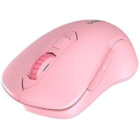 Dareu Wireless mouse LM115G 2,4G 800-1600 DPI (pink) Mouse 6 knappar Pink