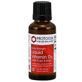 Protocol For Life Liquid Vitamin D3 Extra Strength 30ml