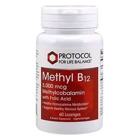 Protocol For Life Methyl B-12 5000mcg 60 sugtabletter