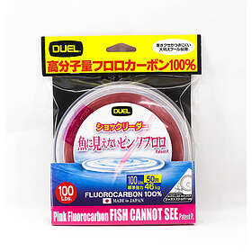 Duel Fish Cannot See Pink 50 M Fluorocarbon