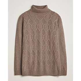 Oscar Jacobson Salomon Heavy Knitted Cable Rollneck (Herr)