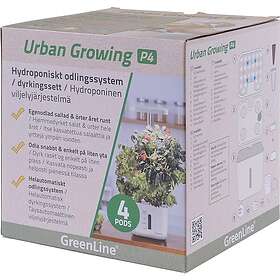 GreenLine Urban Growing P4 hydroponisk odling kit