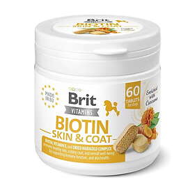 Brit Vitamins Biotin Skin & Coat 60 tabletter