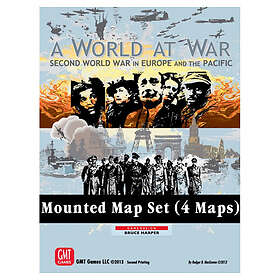 GMT Games A World At War: Mounted Maps