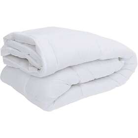 vidaXL Madrasskydd vit 90x190 cm