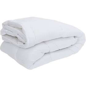 vidaXL Madrasskydd vit 120x220 cm