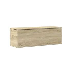 vidaXL Förvaringslåda sonoma-ek 102x35x35 cm konstruerat trä