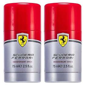 Ferrari 2-pack Scuderia Red Deo 75ml Stick