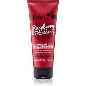 I Love... spberry & Blackberry Super Soft Hand Lotion 75ml