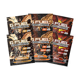 G FUEL Energy Protein Single Serving Starter Kit Variety Pack