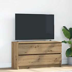 vidaXL TV-bänk 100x35x54 cm konstruerat trä