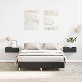 vidaXL Sengeramme 140x190 cm konstruert tre