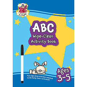 ABC Wipe-Clean Activity Book for Ages 3-5 (with pen)