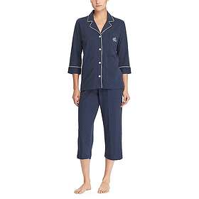 Ralph Lauren Pyjamas LRL Heritage 3/4 Sl Classic Notch PJ Set