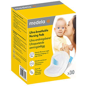 Medela Ultra -andningsbara Amningsinlägg 30-Pack