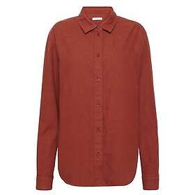 Knowledge Cotton Loose Flannel Long Sleeved Shirt (Dam)