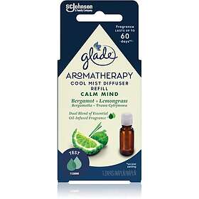 Glade Aromatherapy Calm Mind refill för aroma diffuser Bergamot Lemongrass 17,4ml