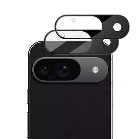 CaseOnline 2-pack Kamera lins glas Google Pixel 9 Svart