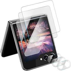 CaseOnline 3-pack Härdat glas 2i1 Samsung Galaxy Z Flip 5