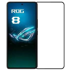 Skalo 2-PACK Asus ROG Phone 8 Pro 5G Heltäckande Skärmskydd Härdat Glas Svart