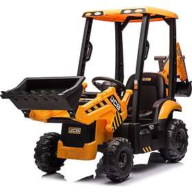 Azeno Electric Car JCB Backhoe 12V Yellow