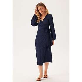 Bubbleroom Structure Wrap Dress