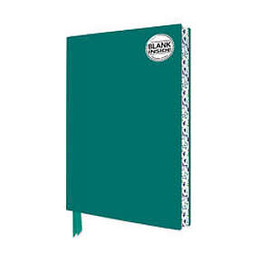 Artisan Teal Blank Notebook (Flame Tree Journals)