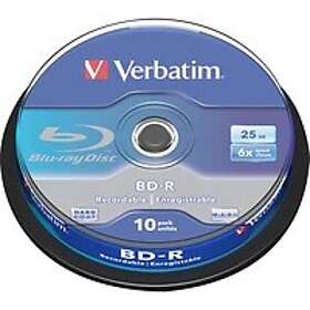 Verbatim BD-R 6x CB 25GB 10 pieces