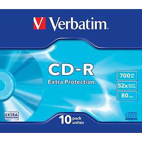 Verbatim CDR 52x SC 700MB 10 pieces