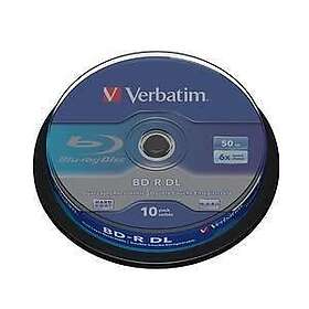 Verbatim BD-DL 6x CB 50GB 10 pieces