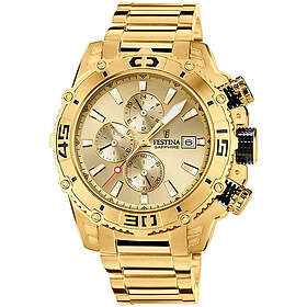 Festina Classic F20492-1 Guld/Gulguldtonat stål Ø48 mm