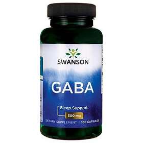 Swanson GABA 500 mg 100 Capsules