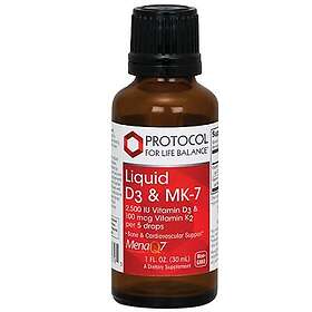 Protocol For Life Liquid Vit D3 & MK-7 30ml