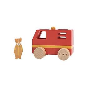 Trixie Wooden Animals Fire Truck Small