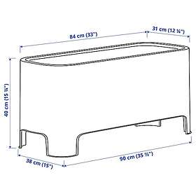 IKEA ASPAREN odlingsenhet 89x38 cm