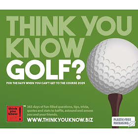 Think You Know Golf Box Calendar 2025