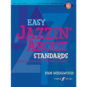 Easy Jazzin' About Standards Piano (häftad, eng)