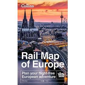 Collins Rail Map of Europe
