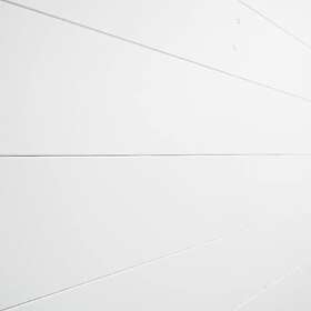 Baseco Panel Ändspont Snövit Slätspont