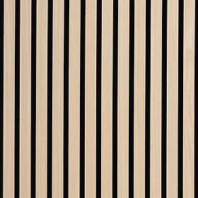 Wood on wall Akustikpanel Ek Vitlackad
