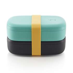 Lékué To Go matlåda 2 delar