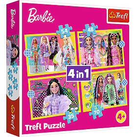 Trefl BARBIE pusselset 4 in 1