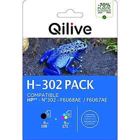 Qilive Cartouche imprimante H-302 B+C PACK