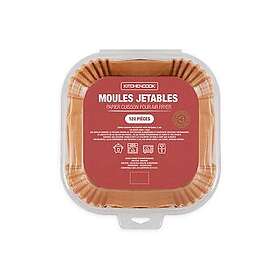 KitchenCook Moules jetables AIRFRY PAPER120